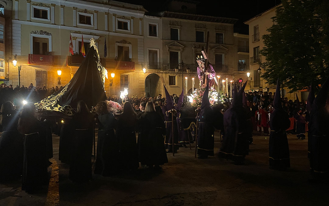 Procesión de El Encuentro Caspe 2025./ S.F.