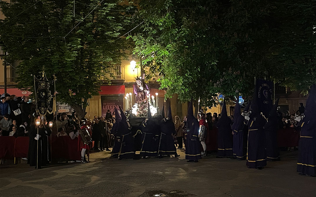 Procesión de El Encuentro Caspe 2025./ S.F.