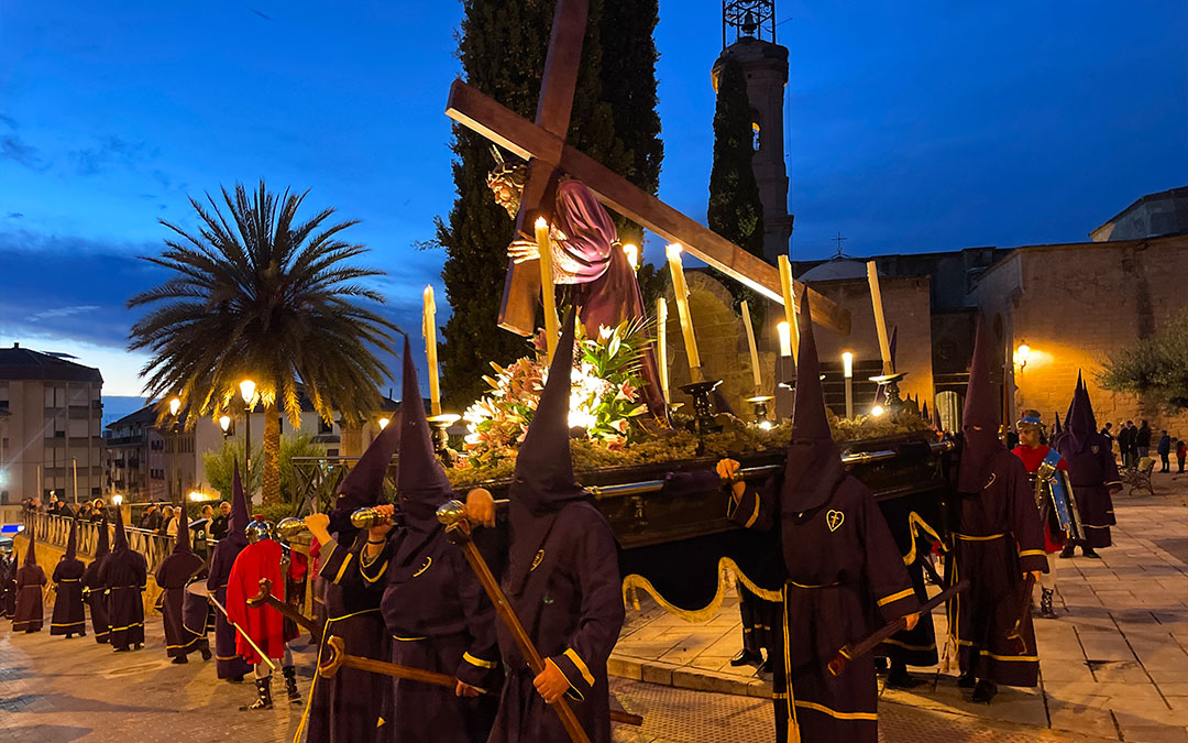 Procesión de El Encuentro Caspe 2025./ S.F.