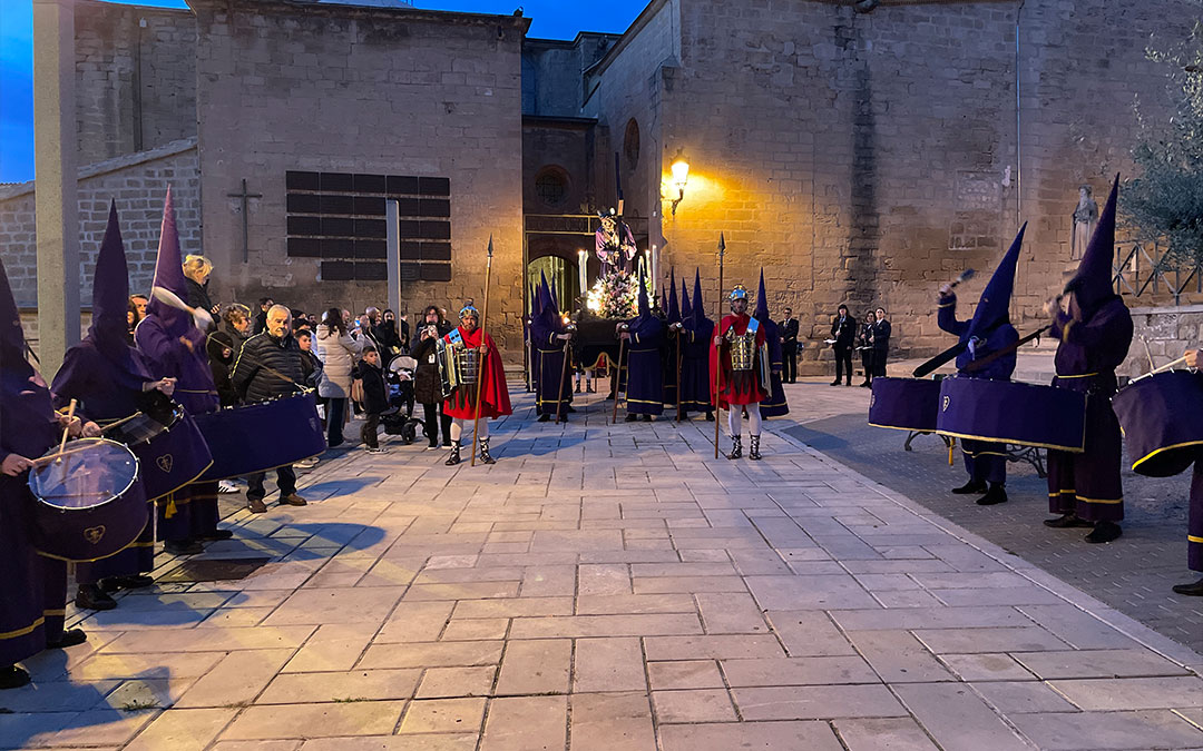 Procesión de El Encuentro Caspe 2025./ S.F.