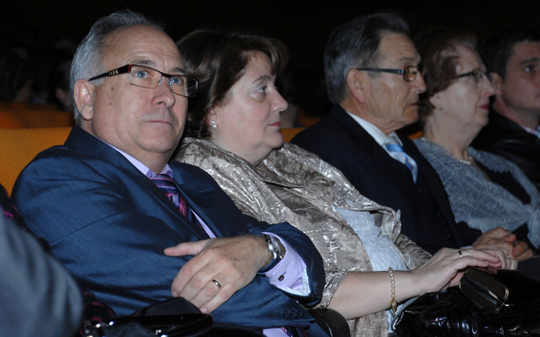 Andrés Rillo, en 2013, cuando recibió el Tambor Noble / Tomás Montero
