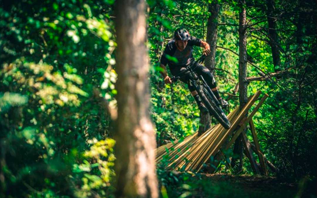Bike park del Pirineo que se puede ver en el proyecto como ejemplo / C. Matarraña