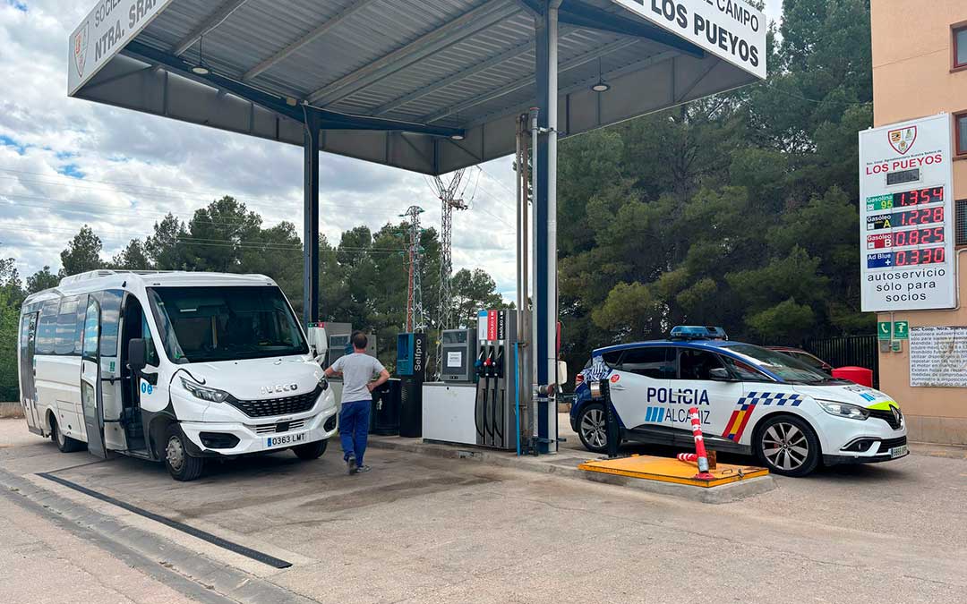 La Coooperativa de Pueyos de Alcañiz suministró gasolina a vehículos públicos / M. Monreal