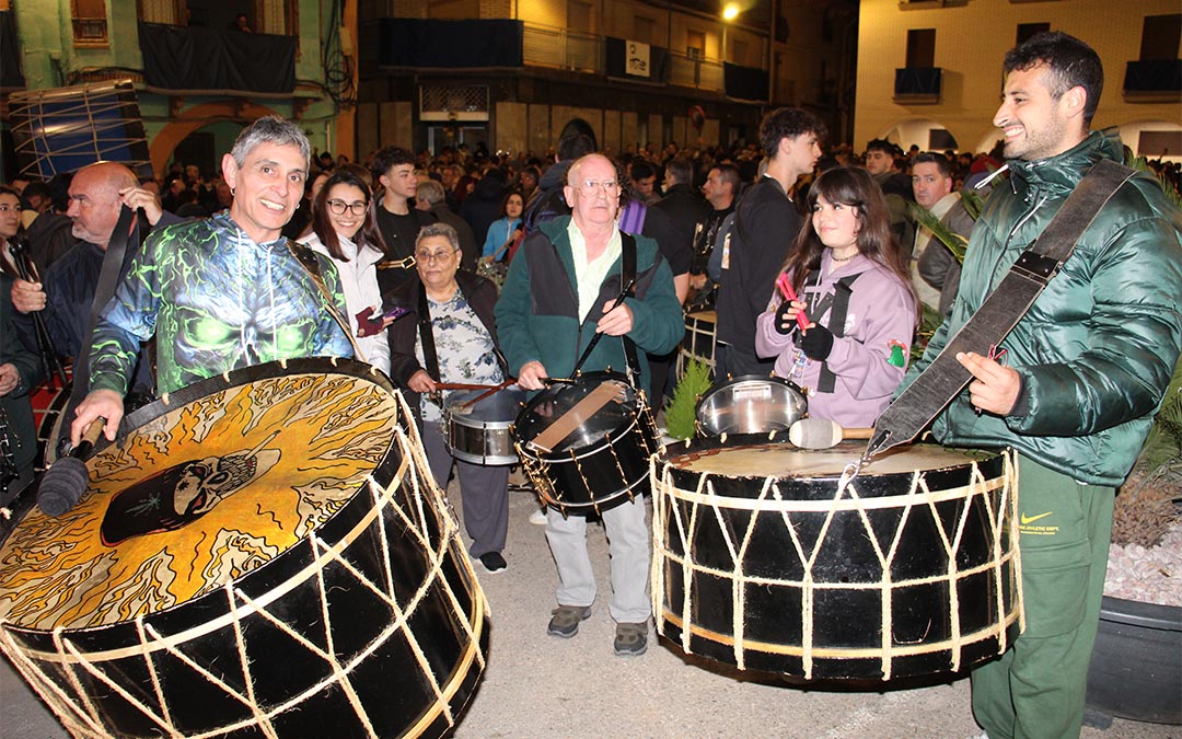 Bombos de todo tipo y con mucho arte./ B.S.V.