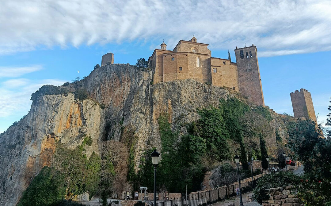 La Colegiata de Santa María la Mayor, en Alquézar. / L.C.