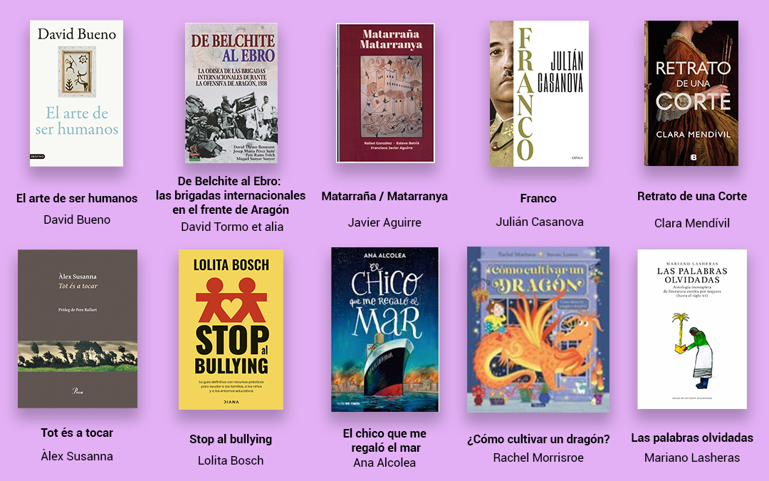 Recomendaciones de la librería De Bat a Bat de Calaceite./ L.C.