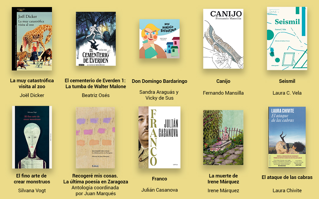 Recomendaciones de la librería Santos Ochoa de Alcañiz./ L.C.