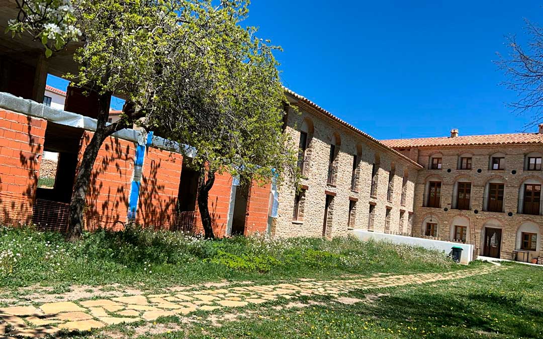 Las obras de ampliación de la residencia estarán terminadas antes de finales de julio / Ayto. La Iglesuela