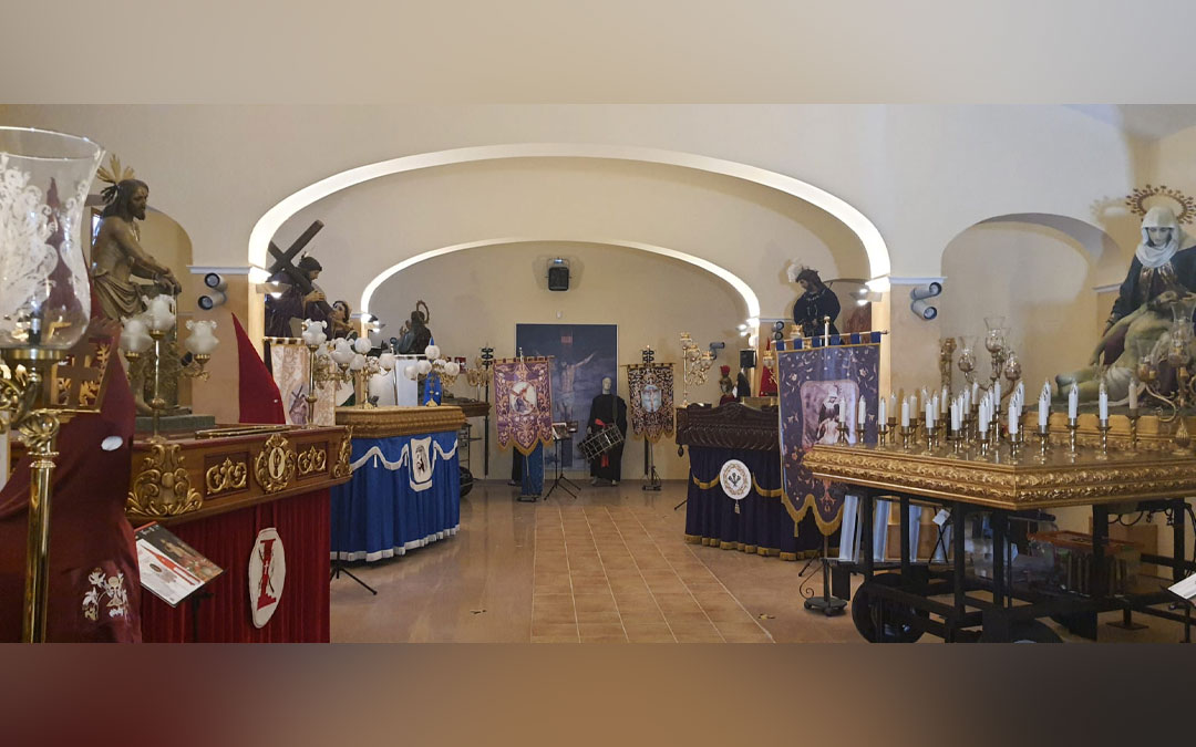 Interior del Centro expositivo de la Semana Santa de Andorra. / Ayto.