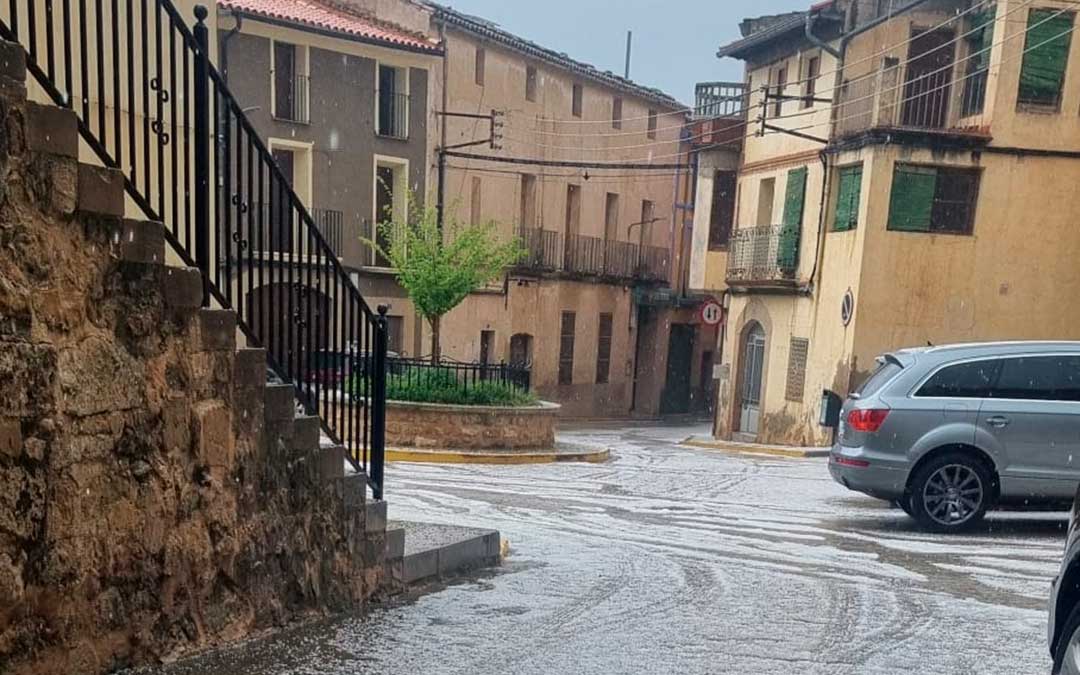 Pedregada este Sábado Santo en Valjunquera / Ayto.