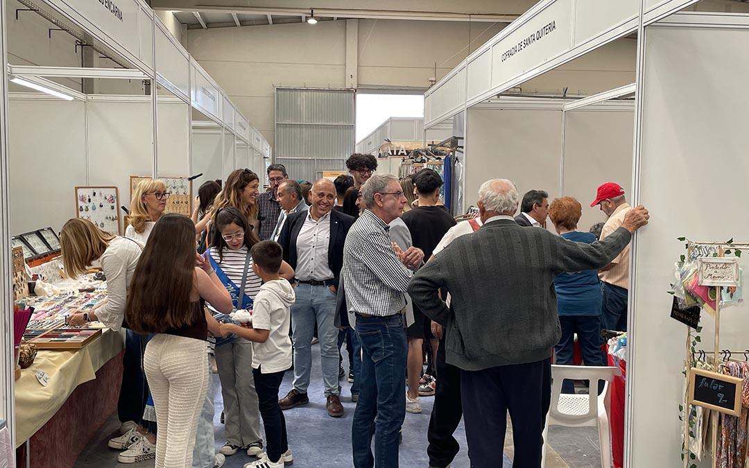 Feria ganadera, alimentación y artesanía Samper de Calanda 2025./ S.F.