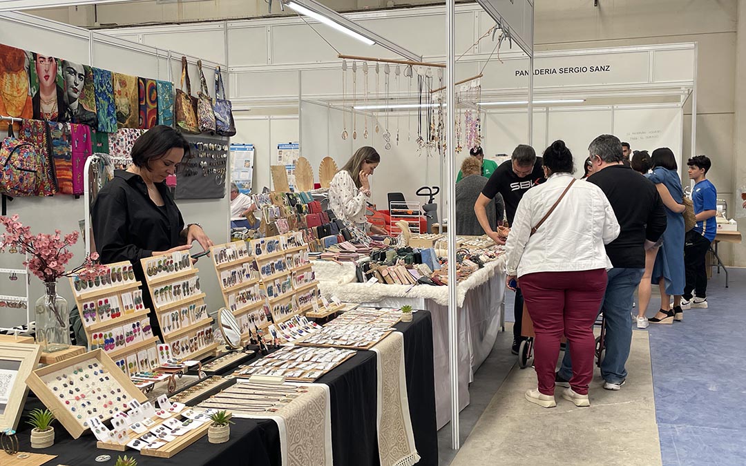 Feria ganadera, alimentación y artesanía Samper de Calanda 2025./ S.F.