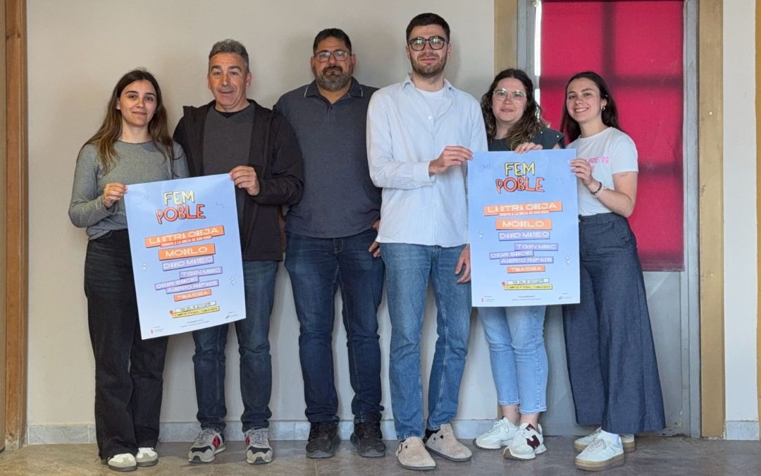 Acto de presentación del II Fem Poblémoslos Festival de Nonaspe./ Comisión de Fiestas