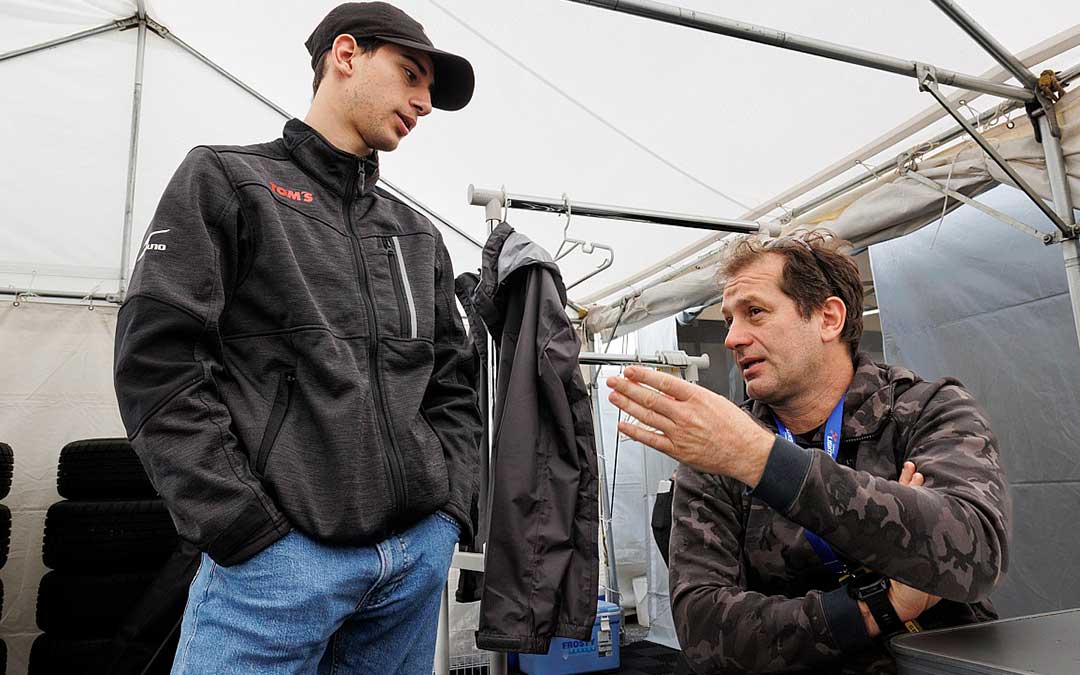 Enzo y Jarno Trulli./ Motorsport.