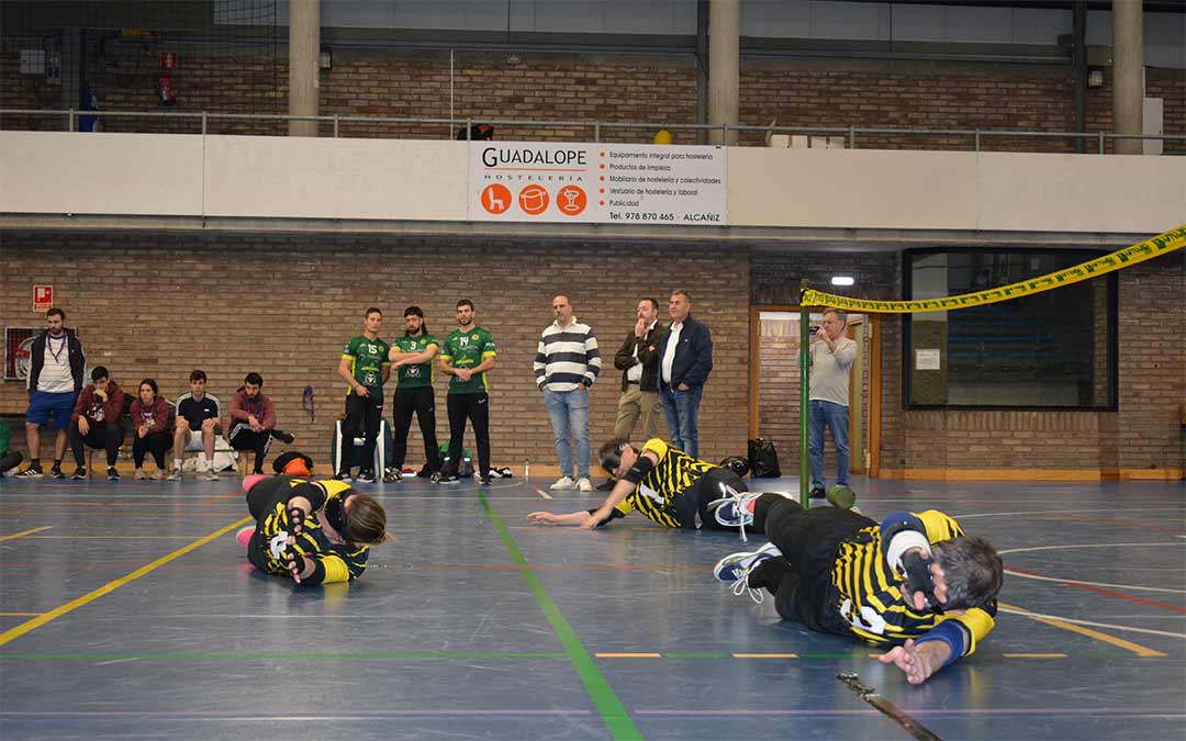 Momento de la exhibición de Goalball./I,M.