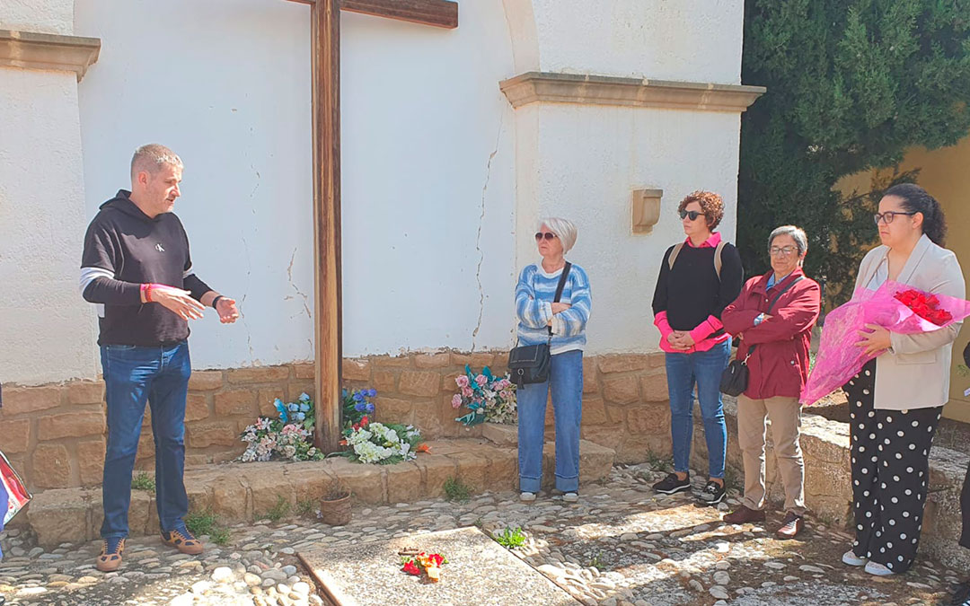 Parte de los militantes socialistas de Alcañiz./ PSOS