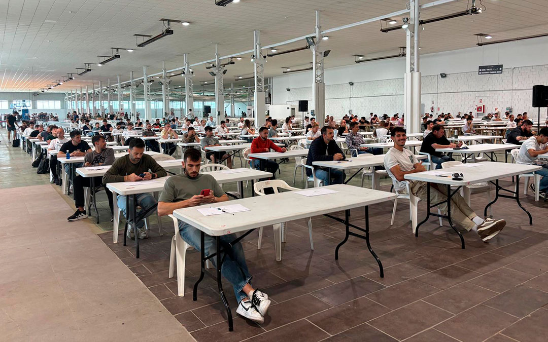 El recinto ferial de Alcañiz ha acogido la prueba./ M.M.R.