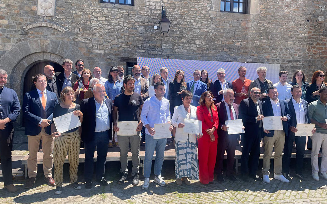 Instantes de la V edición de los Premios de Excelencia al Desarrollo del Turismo Sostenible en Aragón / M.C