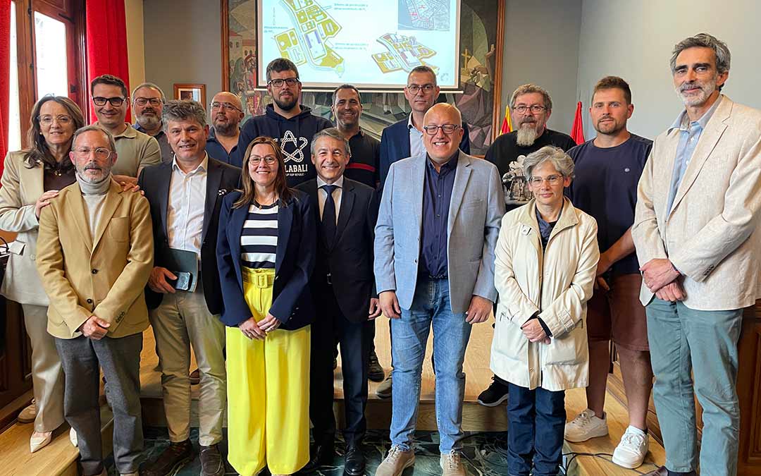 Presentación del proyecto 'Pilar' en Caspe./SOFÍA FONDEVILLA