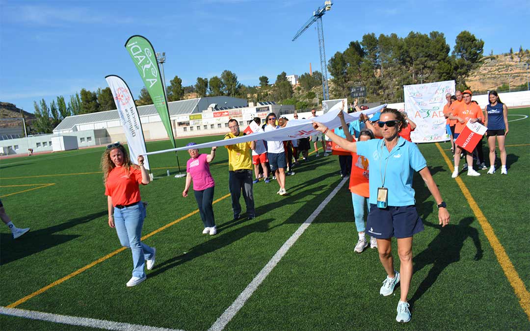 Desfile con la bandera de Special Olympics./I.M.