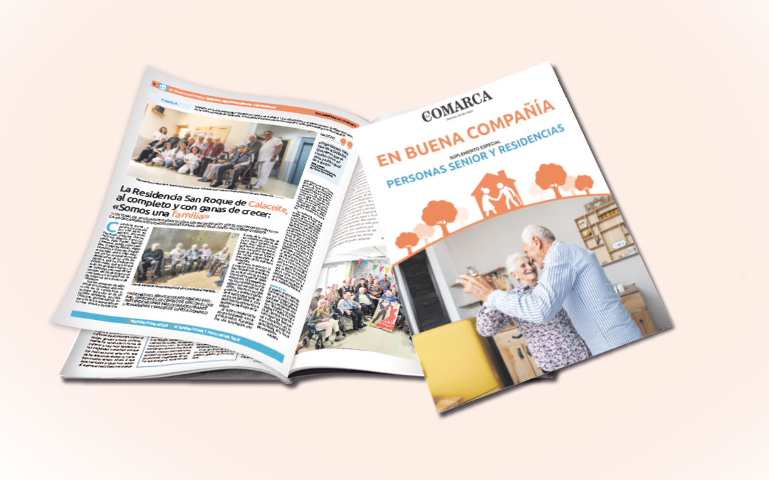 Portada y parte del suplemento especial que se publica este viernes en el periódico La COMARCA. /L.C