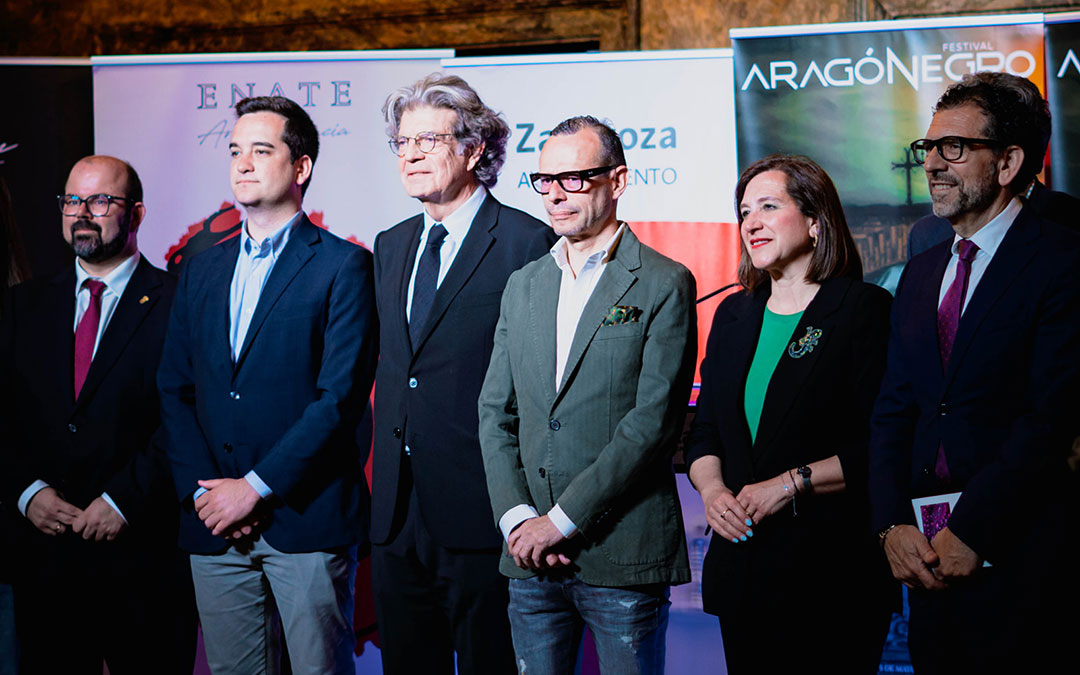 Presentación en el Teatro Principal de Zaragoza del Festival Aragón Negro 2025. / Teatro Principal