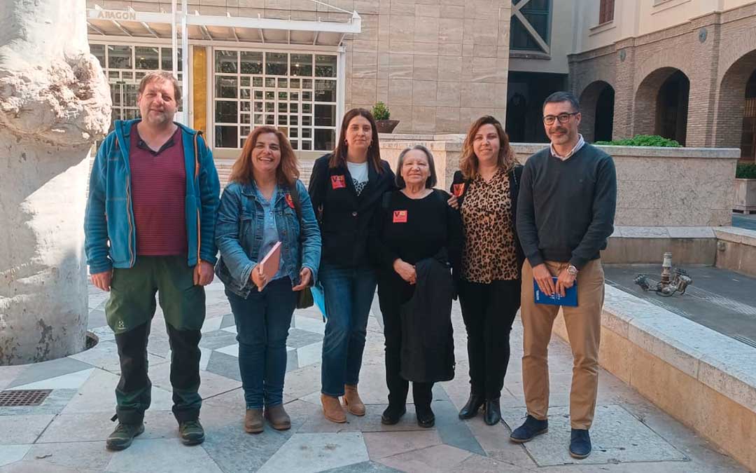 Imagen de archivo de la reunión de los alcaldes con DGA./ A.C.
