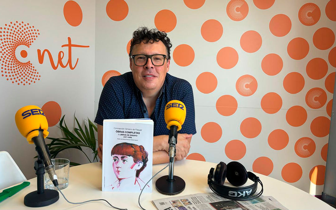 Antonio Pedrosa, catedrático alcañizano, nos presenta 'Concepción Gimeno de Flaquer. Obras Completas'. / La Comarca