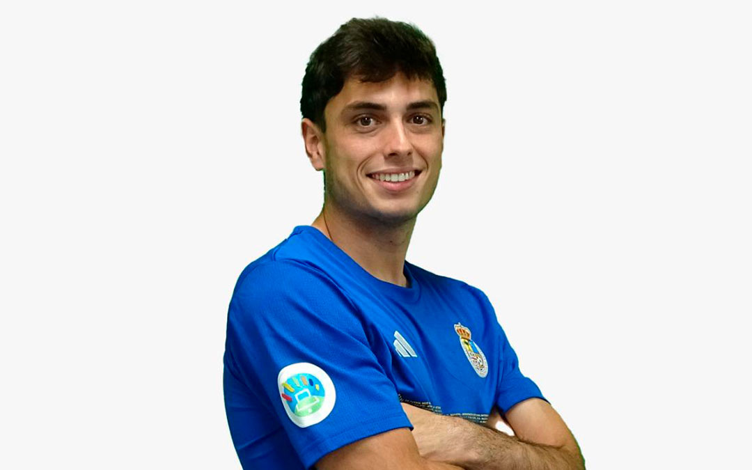Alberto García, jugador andorrano, forma parte de la Selección Aragonesa de Fútbol. /Real Federación Aragonesa de Fútbol