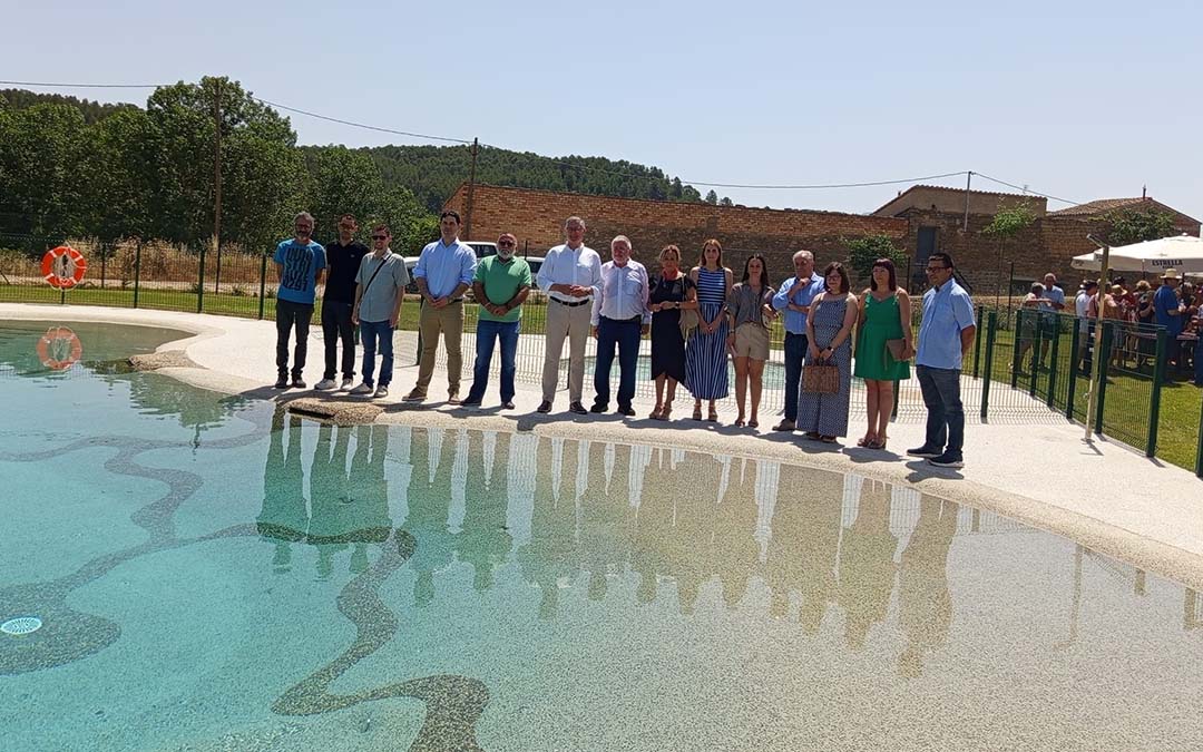 Inauguración nueva Piscina de Arens de Lledó./M.J. Salvador