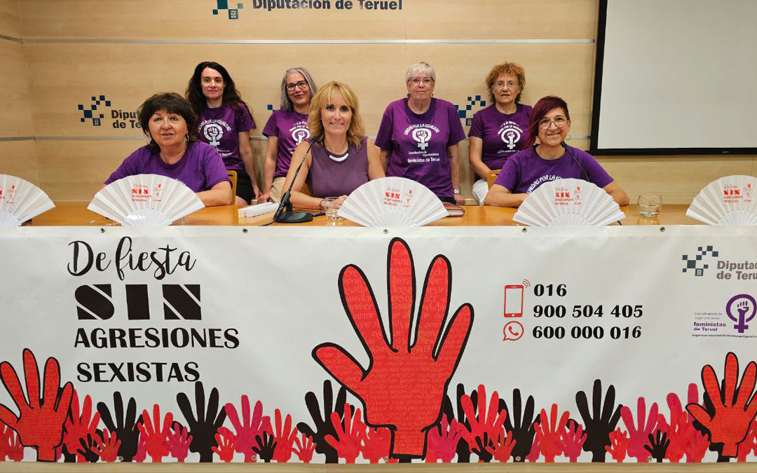Presentación de la campaña este lunes en la sala de prensa de la Diputación./DPT