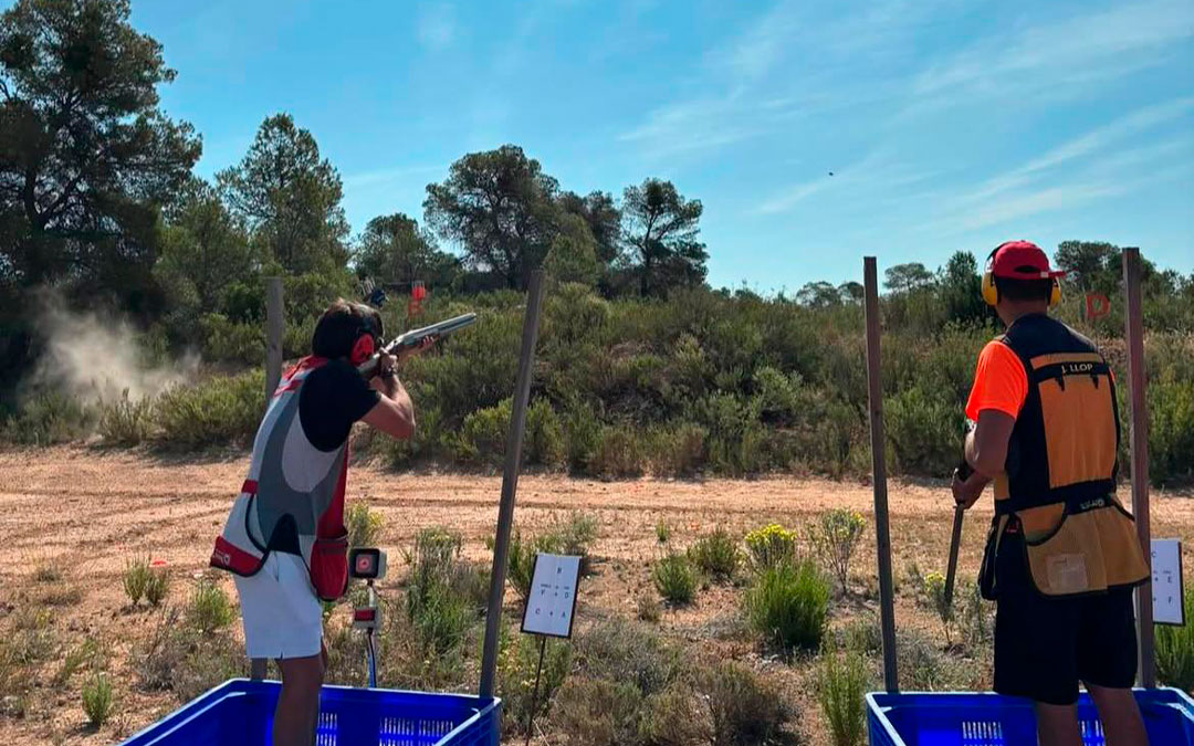 Campeonato provincial Compak tiro al plato Maella./ Instragram @ayuntamientodemaella