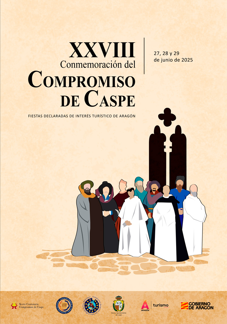 Cartel diseñado por José Antonio Pérez./ Ayto. Caspe