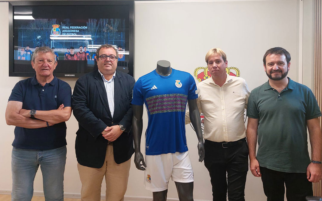 Instantes de la presentación de convocados UEFA. / Federación Aragonesa de Fútbol