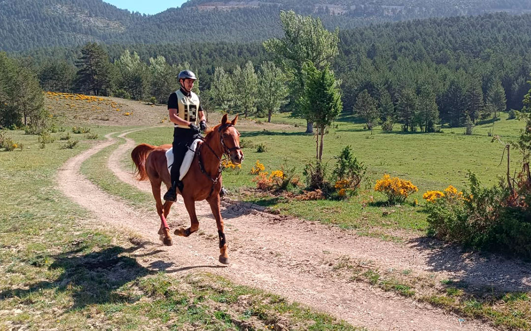 Gran éxito en el I Raid Hípico de Fortanete. /Javier Julve