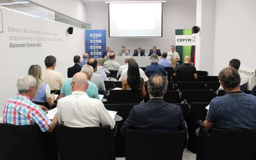 Asamblea de las organizaciones empresariales turolenses./ CEOE-CEPYME
