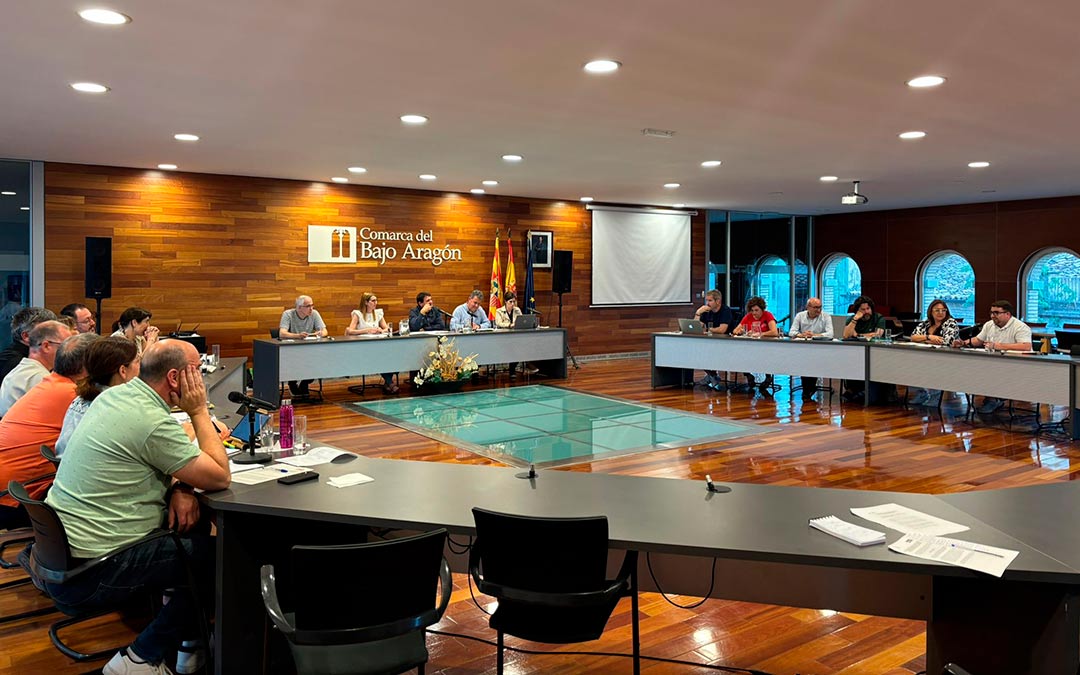 Momento del pleno de junio celebrado este lunes./ M.M.R.
