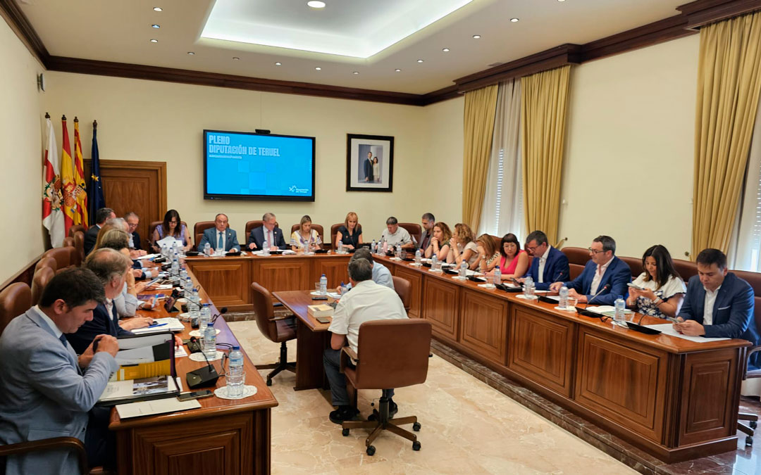 Momento del pleno de este miércoles./ DPT