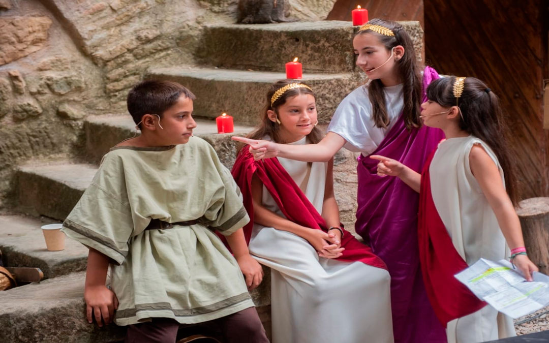 El grupo de teatro "Más Que Palabras" está formado por niños de hasta 11 años