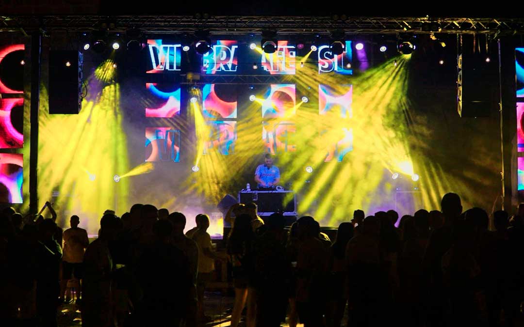 El dj Jordi Sanz / Vibrafest