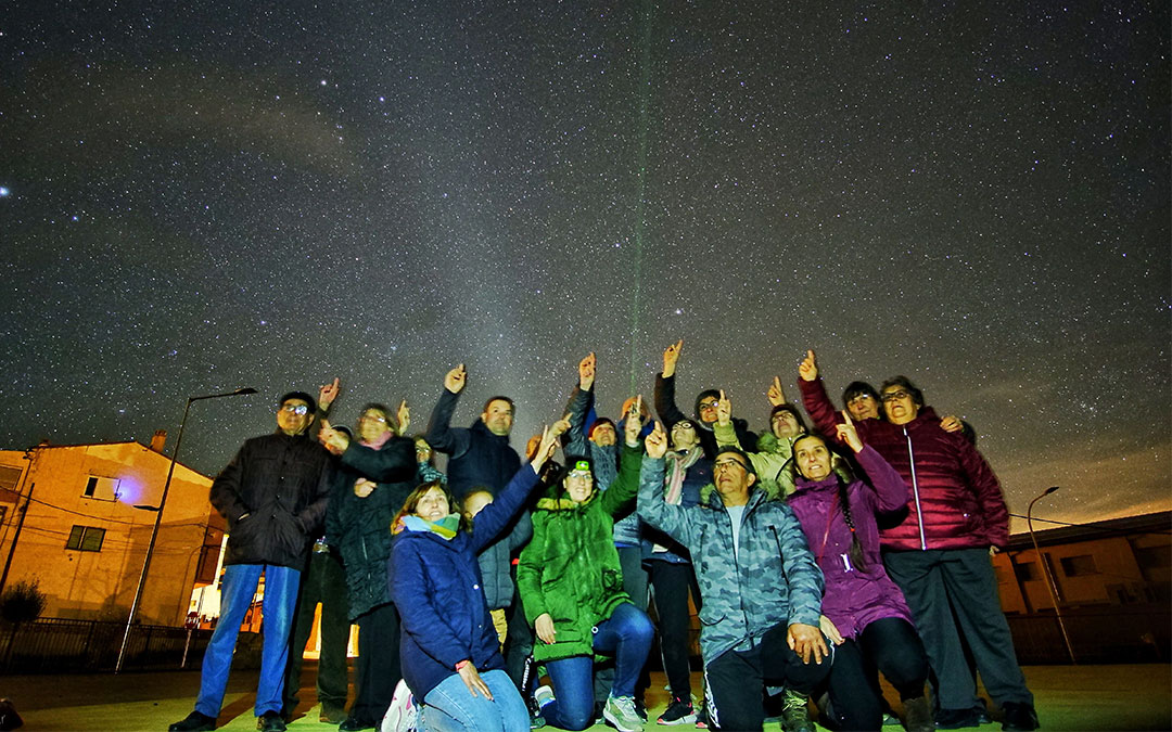 Instantes de una observación astronómica. / DPT
