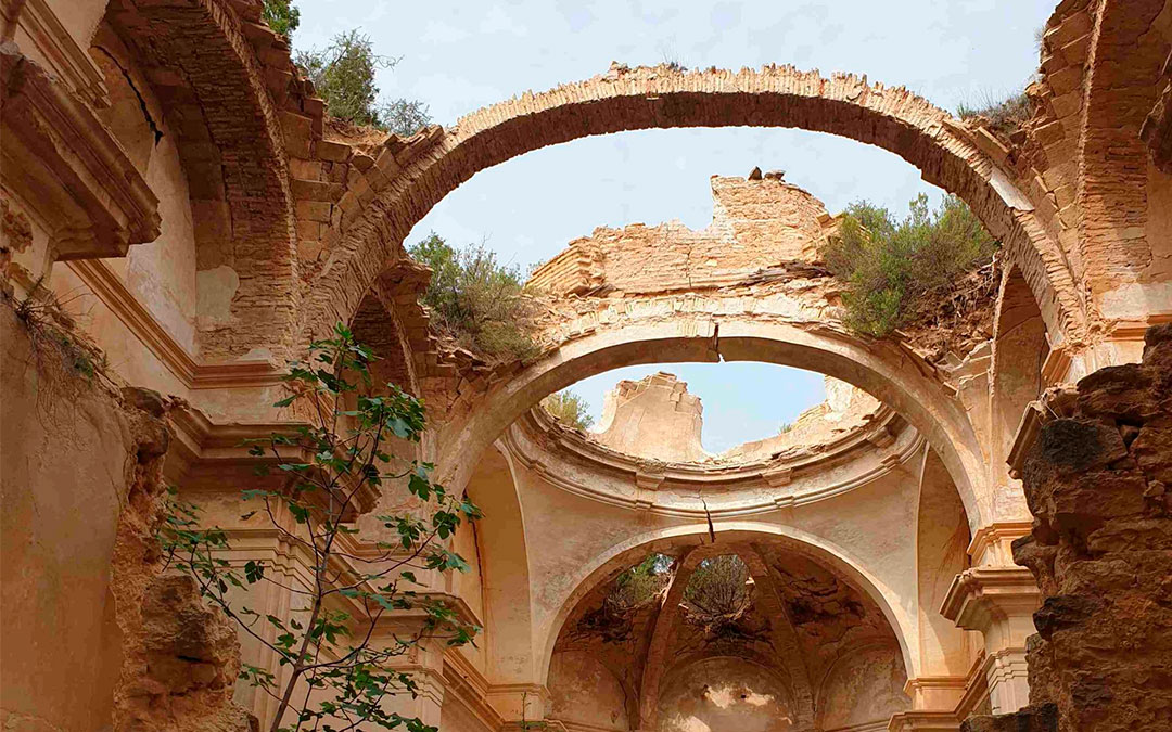 Ermita de Santa Bárbara en Monroyo./ Hispania Nostra