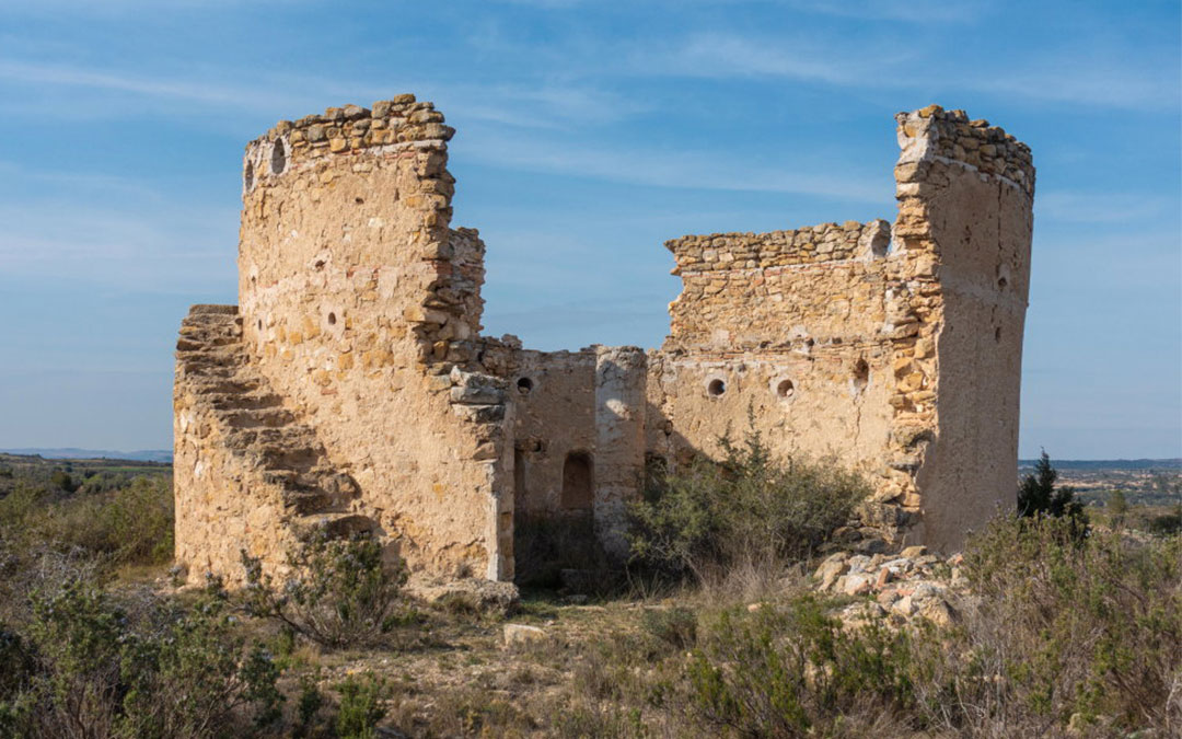 Restos del Molino de los Ruiz en Castelserás./ Hispania Nostra
