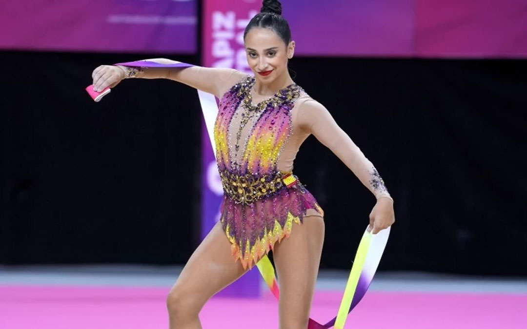 Alba Bautista, campeona de España en categoría senior honor/X RFEGimnasia
