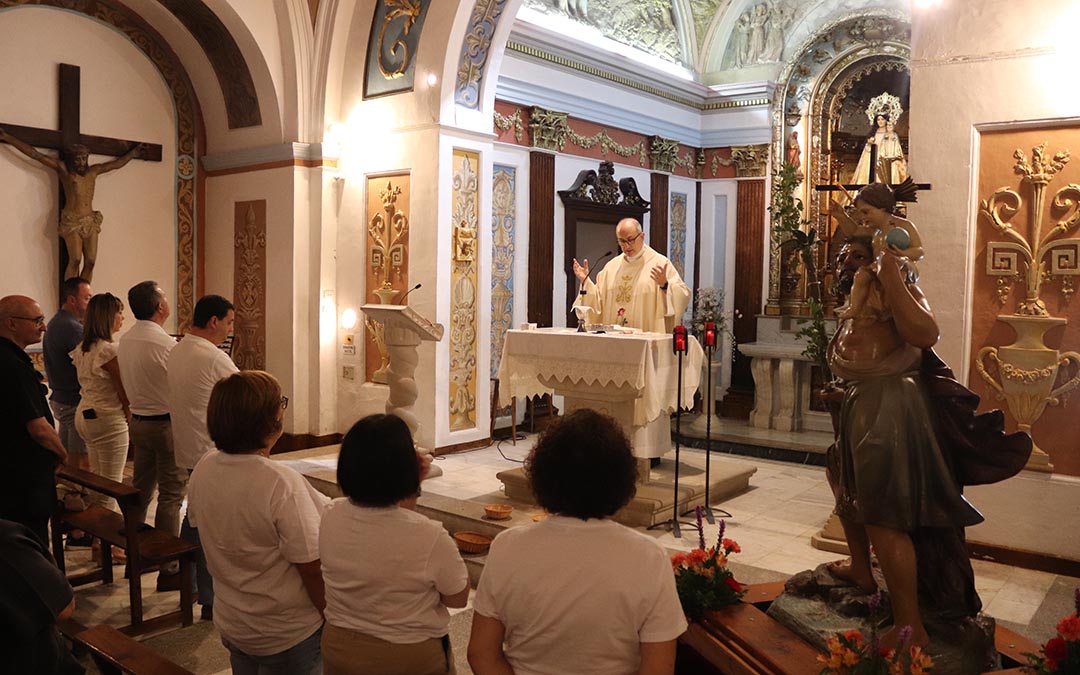 La festividad ha arrancado con la tradicional misa en el santuario. /A.S.