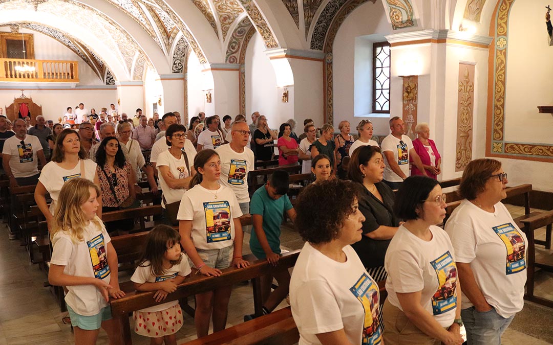 La festividad ha arrancado con la tradicional misa en el santuario. /A.S.