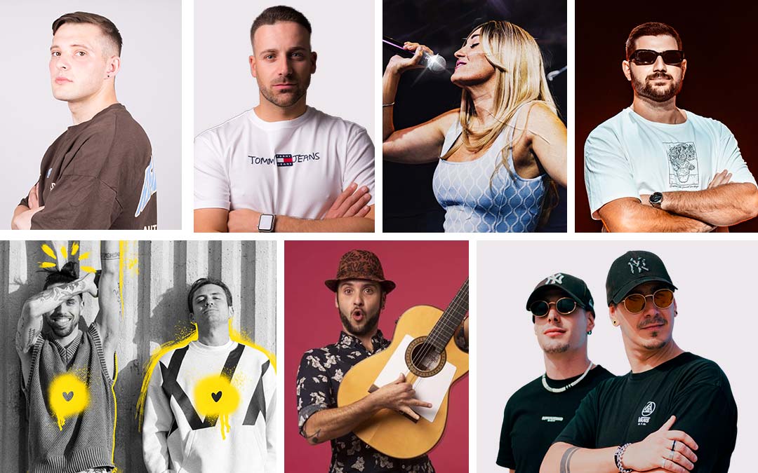Los artistas de la segunda edición de Fem Poble./ L.C.