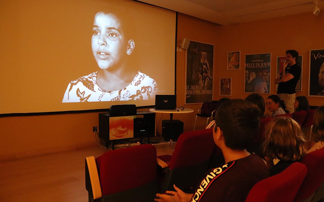 Los niños de Calanda se convertirán en cineastas realizando su propio cortometraje. /A.S.