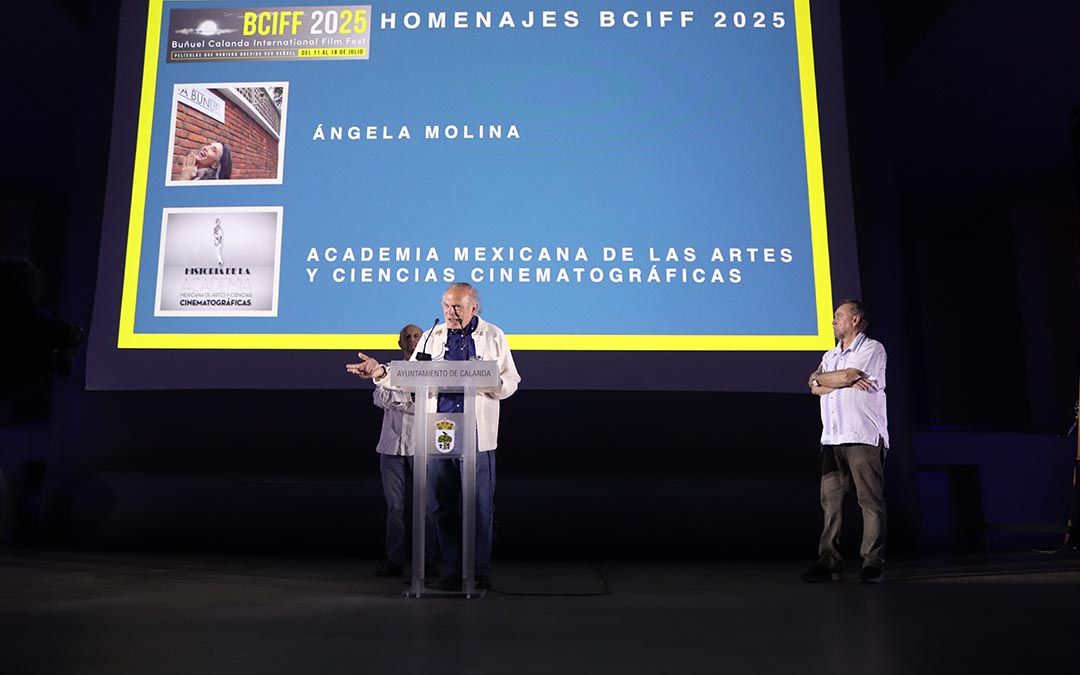 Ceremonia de inauguración del Festival Internacional de Cine Buñuel-Calanda. /A.S.