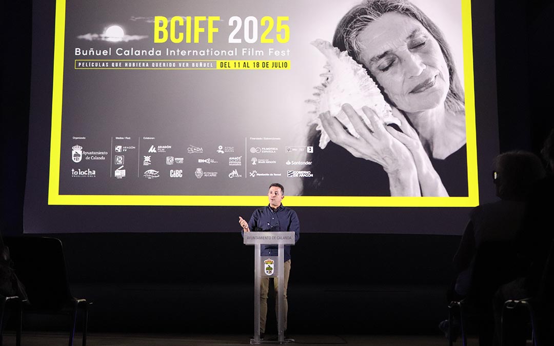 Ceremonia de inauguración del Festival Internacional de Cine Buñuel-Calanda. /A.S.